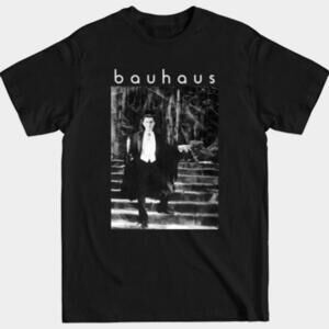 Bauhaus Goth Postpunk Darkwave Retro Graphic Fan T-Shirt
